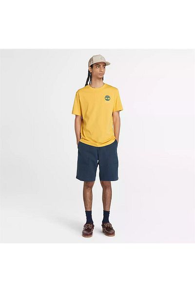 Timberland Πίσω γραφικό κοντομάνικο ανδρικό μπλουζάκι Mimosa