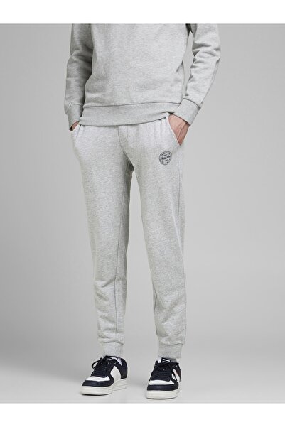 Jack & Jones Ανδρική φούτερ Jack&jones Elastic Leg Open Grey-melange 12165322