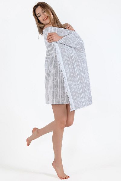 Zeynep Tekstil Marine 75x150 Cm Beach Towel Peshtemal Towel