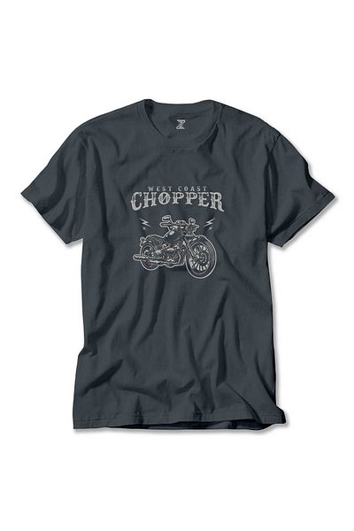 Z zepplin West Coast Choppers Customs Smoked Color T-Shirt