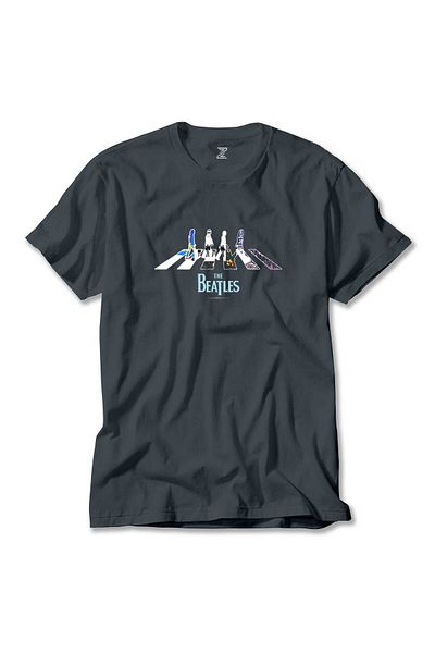 Z zepplin The Beatles Abbey Road Smoked Color T-Shirt