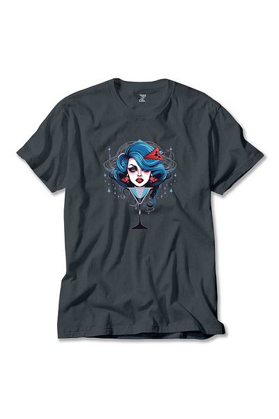 Z zepplin Γυναίκα σε Martini Glas Smoked Color T-Shirt