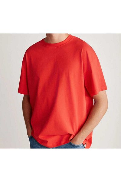 MaviMoure Crew Neck Unisex Oversize T-shirt - Printed Cotton