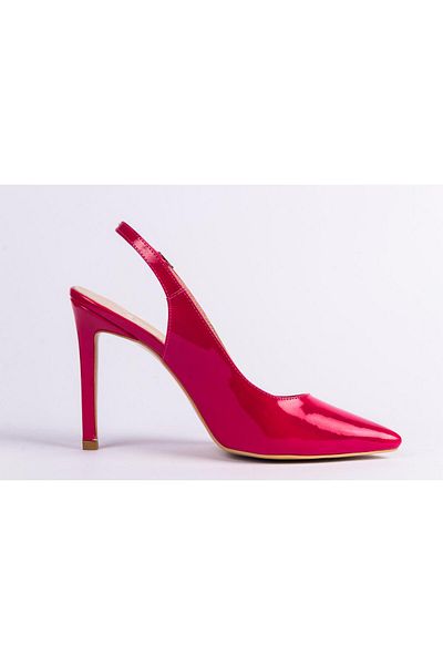 Çaçaroz Ayakkabı Stiletto Open Back Large Size Shoes
