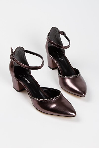 Çaçaroz Ayakkabı Παπούτσια με τακούνι μεγάλου μεγέθους Classic Stone Karnıyarık