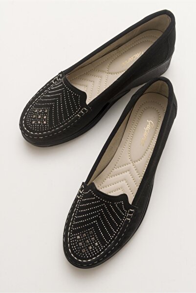 Çaçaroz Ayakkabı Pantofi de piele întoarsă de marime mare