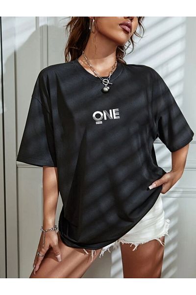 LAND MODA Unisex One Printed T-shirt - Copy