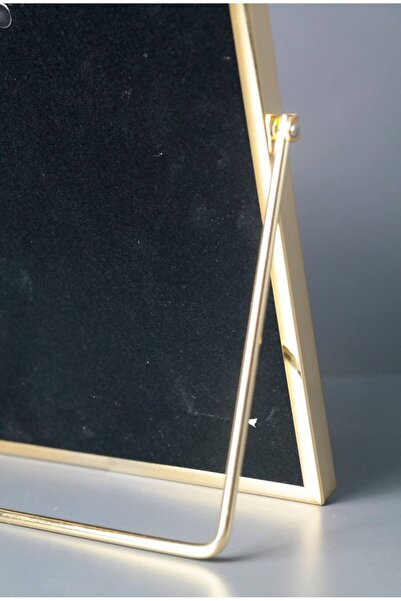 esdekor Benim Evim Dekoratif Hediyelik Gold İnce Fotoğraf Çerçeve 15x20cm Metal 1 Adet
