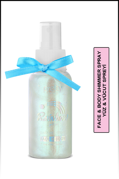 Pretty Beauty Yüz Ve Vücut Spreyi Simli & Glow Shımmer Spray Face & Body (Net...
