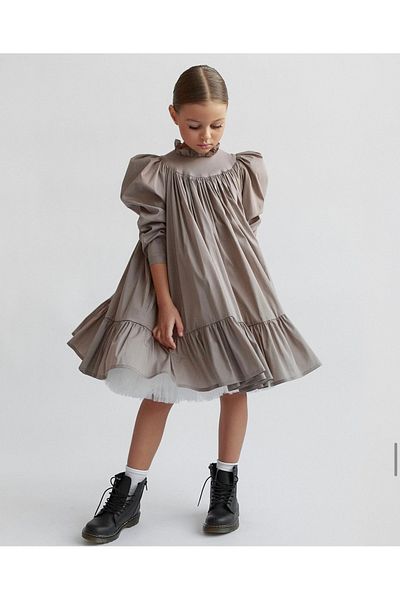 INDRESS STUDIO Μακρυμάνικο φόρεμα για κορίτσι