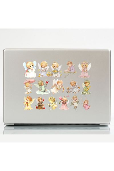 Ororabutik Σετ αυτοκόλλητων Fairycore Fairies 30 τμχ - Σετ αυτοκόλλητων Bullet Journal και Scrapbook