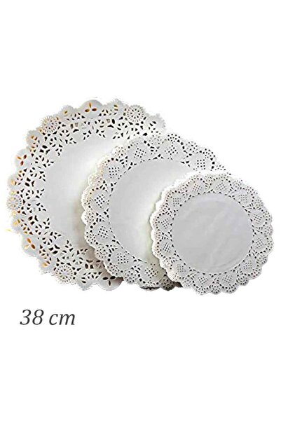 Butedo Dantelli Kağıt Doyley Altlık 38 cm - 50'li