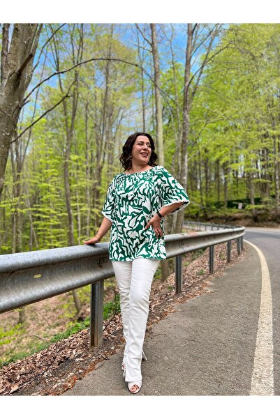 MJORA Madonna Collar Sleeve Pompom Knitted Blouse