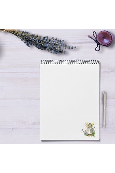 Ororabutik Σετ αυτοκόλλητων ακουαρέλας Fairycore Watercolor Fairies 39 τμχ - Σετ αυτοκόλλητων Scrapbook Bullet Journal