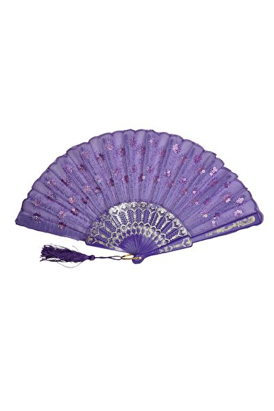 artıbir bodrum Pullu Yelpaze Düğün Kına Nikah Aksesuar