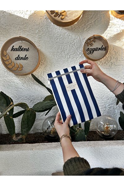 WOLF & ROCK Wolf&Rock ριγέ θήκη βιβλίου