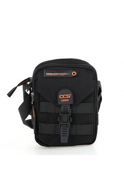 ÇÇS London 31401 Mini Geantă Messenger cu curea de umăr neagră