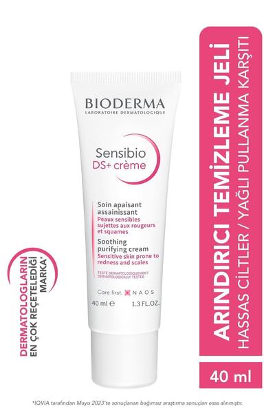 Bioderma SENSIBIO DS+ KREM HASSAS CİLT ANTİ-YAĞLI YIKAMA VE CİLT YENİLEME KRE...