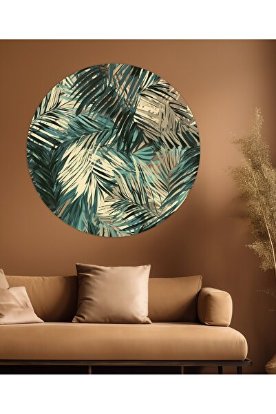 KanvasSepeti Kendiliğinden Yapışkanlı Kalın Kanvas Dokulu Dekoratif Bohem Art...