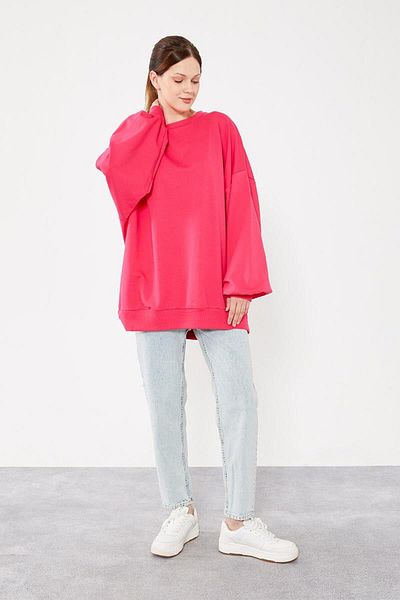 Levidor Φούξια Τρικέφαλο Oversize Sweat