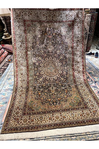 RD RAMAZAN DAĞ EL HALI SANATI El Dokuma Saf Ipek Halısıdır Ebat 250x150