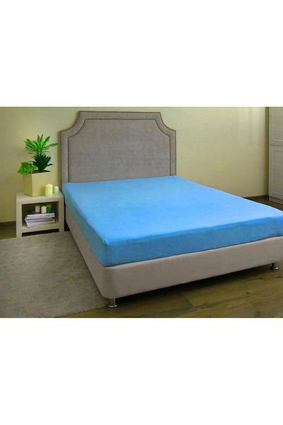 Juellhome Double Towel Sheet 180 x 200 cm (With Pillowcase, Elastic) (Oversize Sheet)