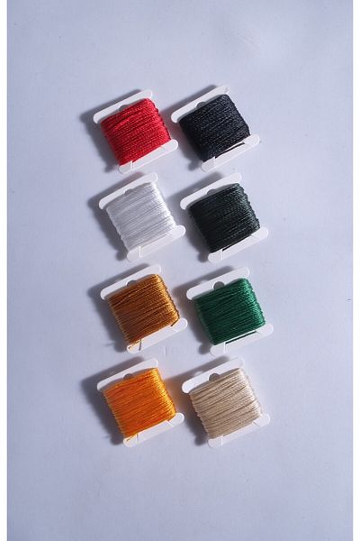Eskişehir hobi sanat 8 Χρώματα Tasbih - 0,6 mm, 3 μέτρα, 24 μέτρα κορδόνι συνολικά