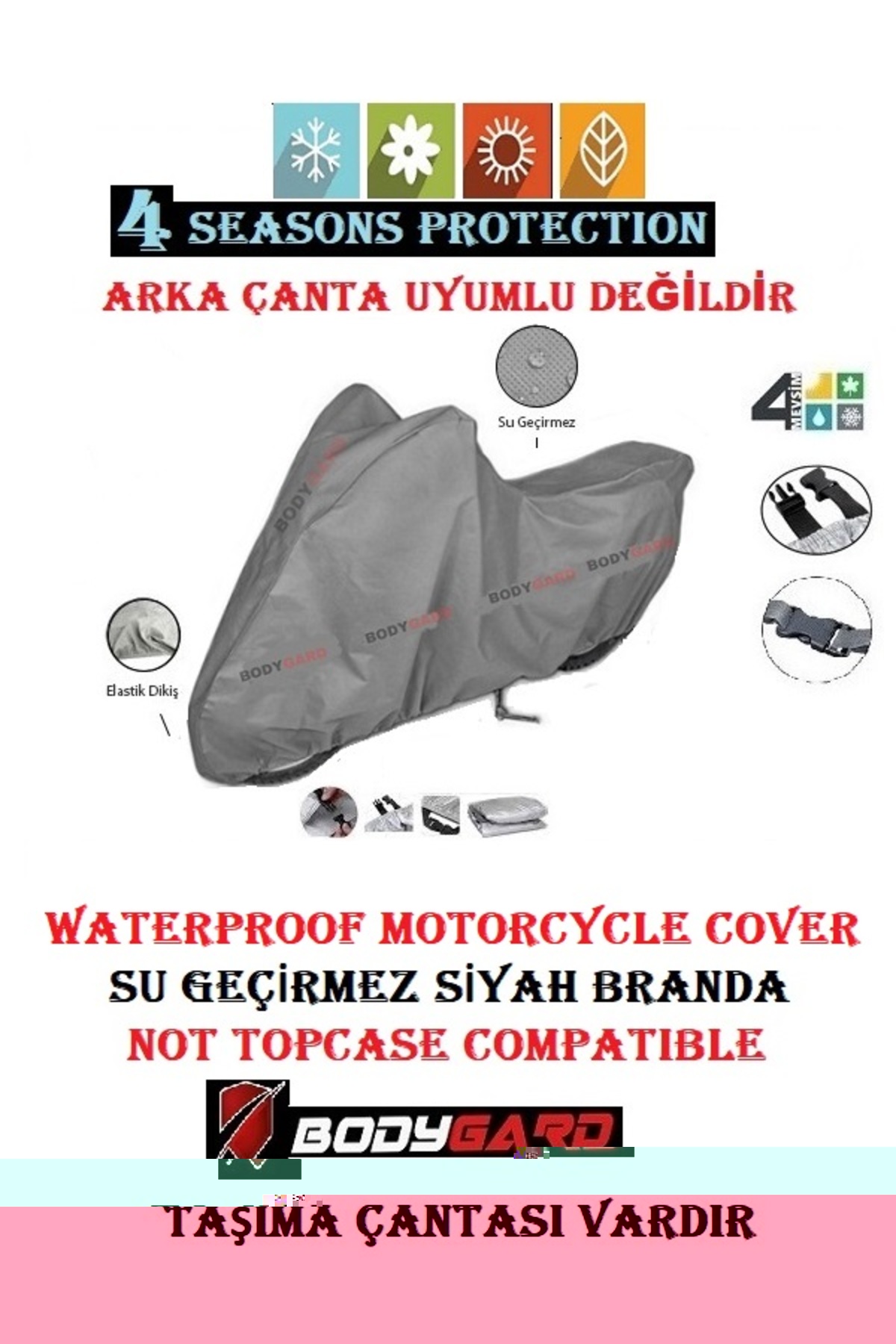 BODYGARD CFMOTO 250 NK مشمع دراجة نارية، مشمع، غطاء