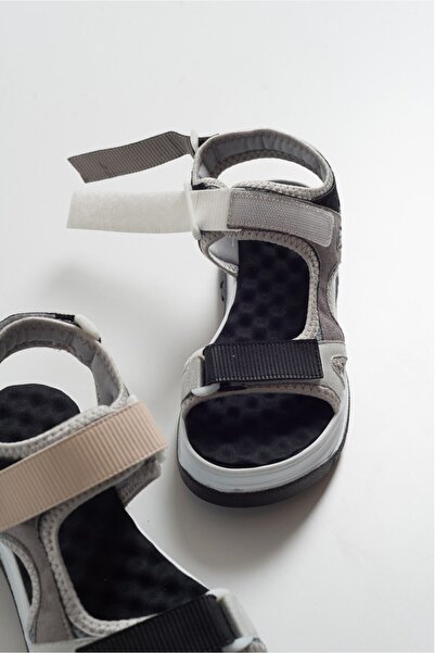 LuviShoes 4740 Ice Black Multi γυναικεία σανδάλια