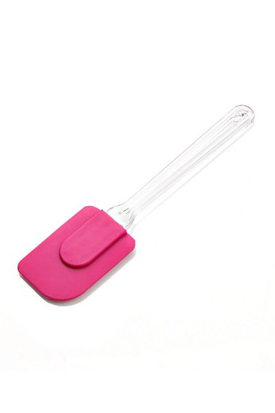 Pazarika Silicone Pavia Spatula Fuchsia with Plastic Handle