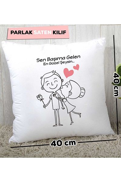 Hedizu You Are the Most Beautiful Way to Me, Sweetheart Pillow