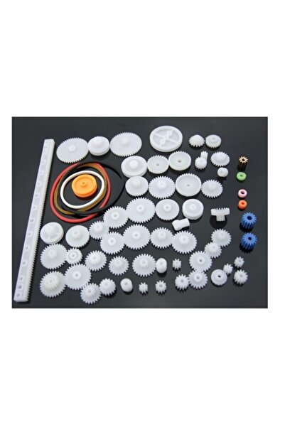 Genel Markalar Plastik Dişli Seti 60 Parça Rc Dişli Çark
