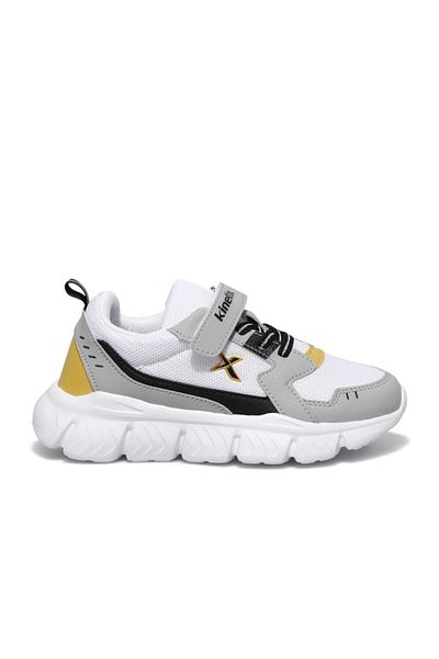 Kinetix Pantofi de alergare pentru băiat alb Helıum J 1fx