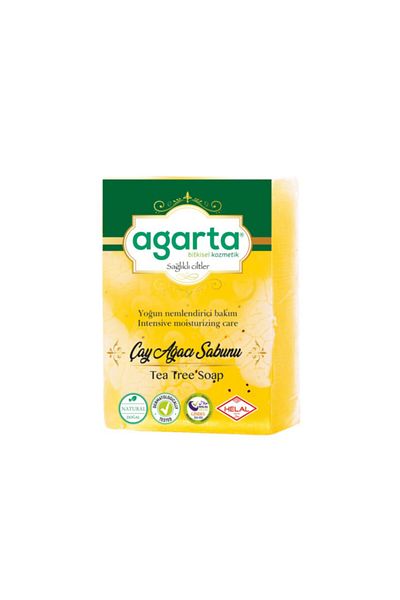 Agarta Natural Tea Tree Soap 4 Pieces X 150 g