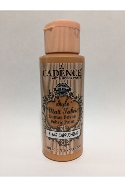 Cadence F-647 Boya Matt Fabric Kumaş Boyası F-647 Cappuchıno