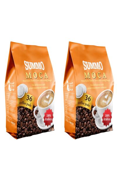 SUMMO Moca 72'li Avantaj Paketi (36x2) Senseo Pod Kahve Kapsülü