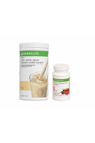 Herbalife Vanilyalı Shake Ve Ahududulu Çay