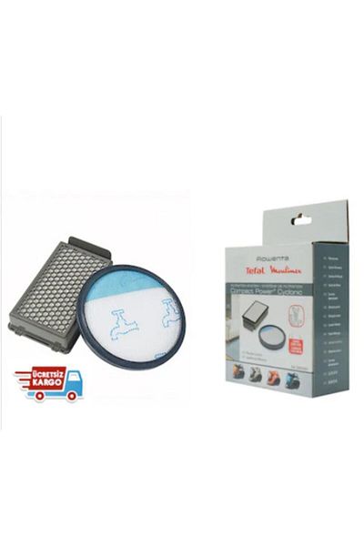 Rowenta Compact Power Cyclonic Filter Set - Compatible