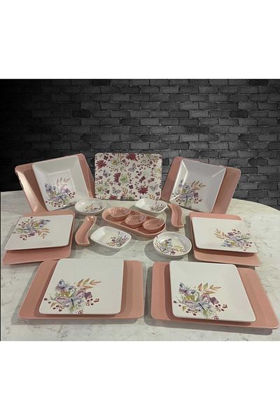 Keramika Spring Breakfast Set 23 Pieces