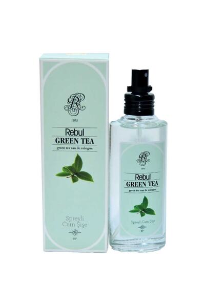 Rebul Yeşilçay Kolonyası 80 Derece Cam Şişe Sprey 100 ml