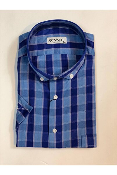 SÜVARİ Erkek Klasik Kısa Kol Gömlek
