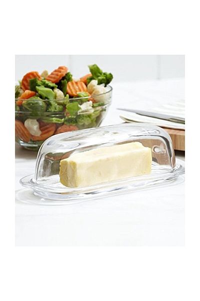 Paşabahçe Basic 4-Piece Breakfast Container - Butter Cheese Holder Storage Container Pb98402-1
