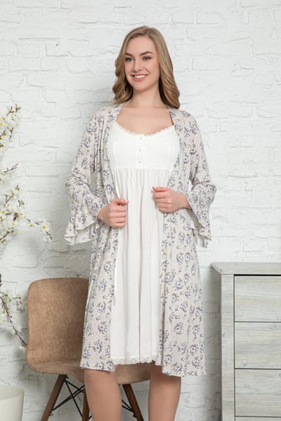 Duchesse Γυναικείο Νυχτικό Σετ Νυχτικό