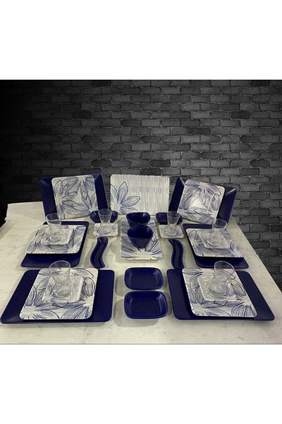Keramika 34 Piece Alisa Breakfast Set
