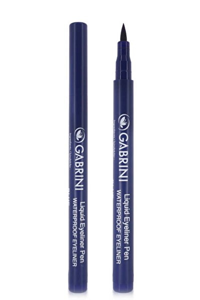 Gabrini Liquid Suya Dayanıklı Mavi Kalem Eyeliner 4120132645478965