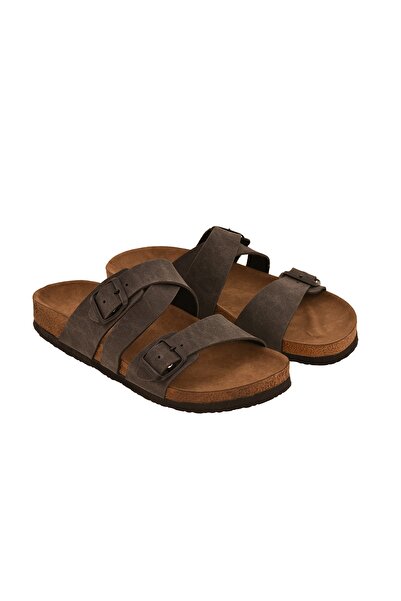 JustBow Unisex Smoked Slippers