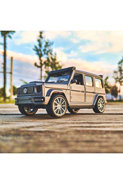 MERCEDES Benz G63 Koleksiyon Metal Araba 12cm Jip Gri
