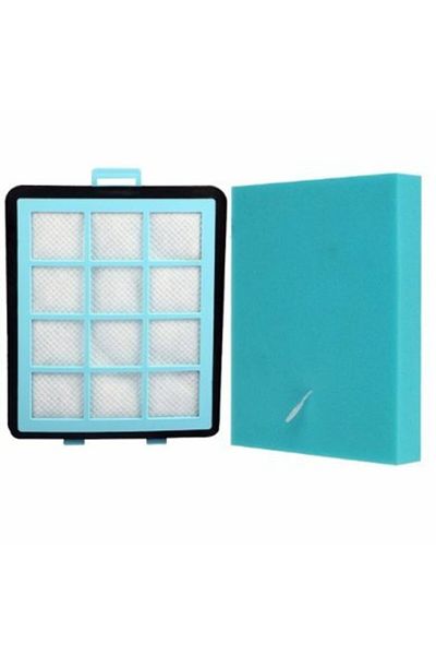 Supurgeavm Philips Fc 8761 8766 - Compatible Washable Hepa Filter and Sponge