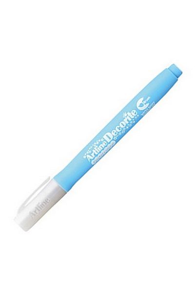 Artlines Pastel Blue Brush Tip Decoration Pen