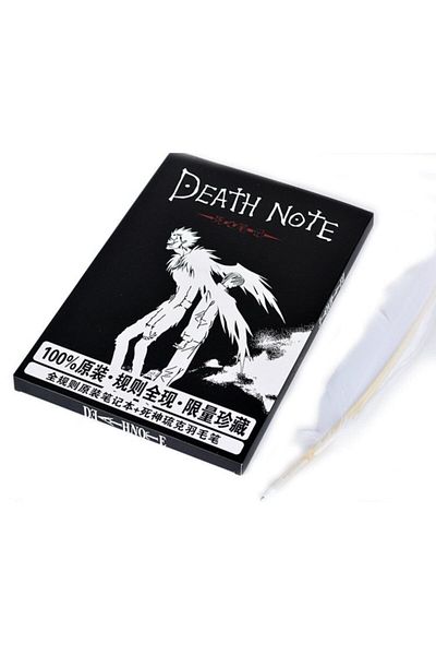 Gıpta Death Note Cosplay Notebook And Quill Pen Death Note